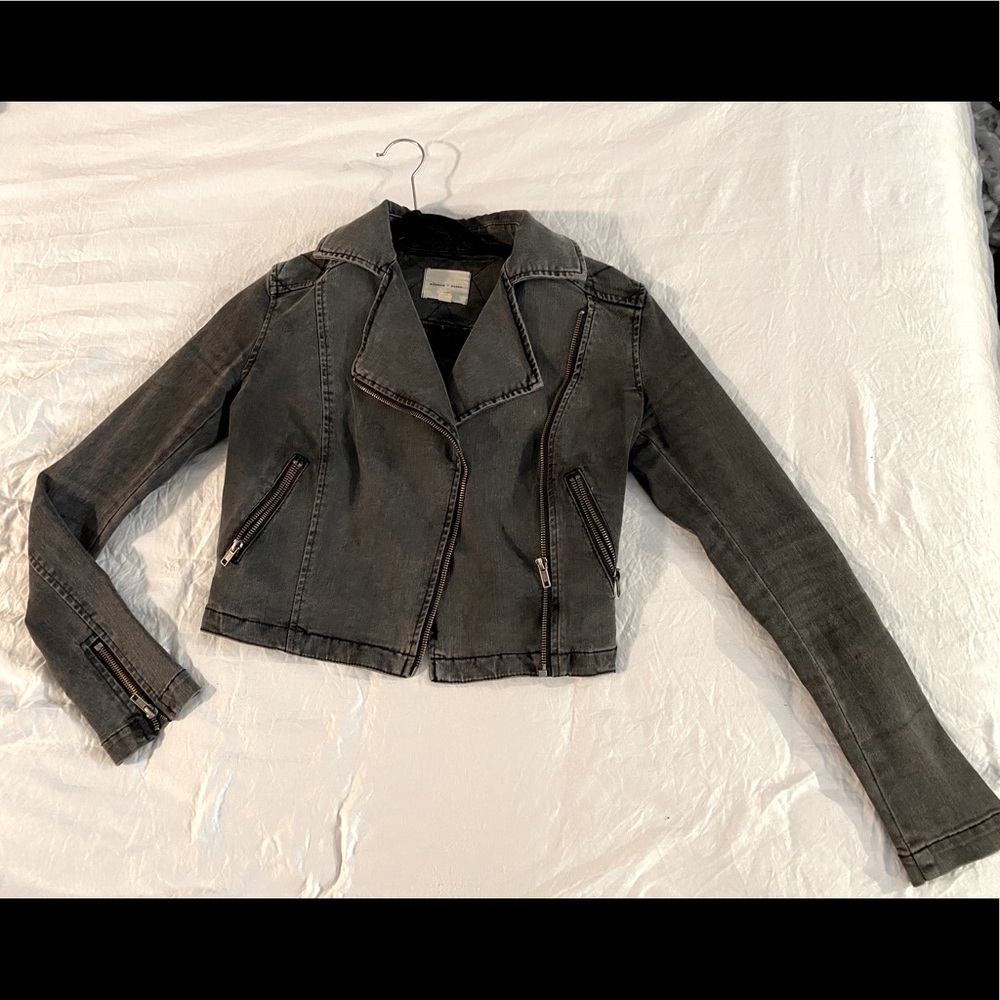Cropped Jean Jacket
